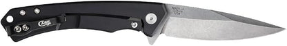 Black Anodized Aluminum, G10 Inlay