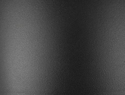 Matte Black, Seeded Glass