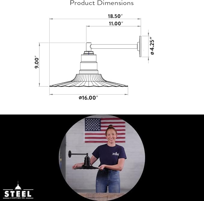 Gray Blue / Brass