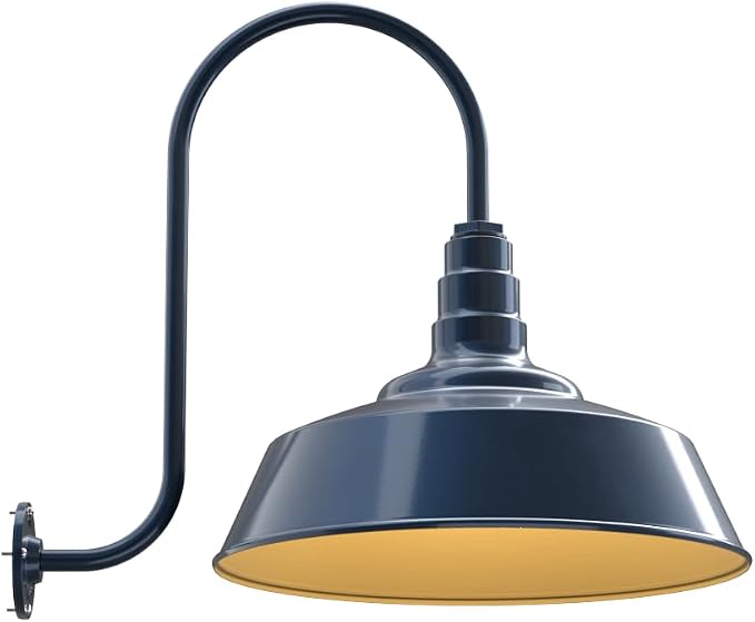 Gray Blue Exterior / Brass Interior
