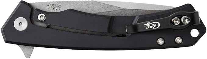 Black Anodized Aluminum, G10 Inlay