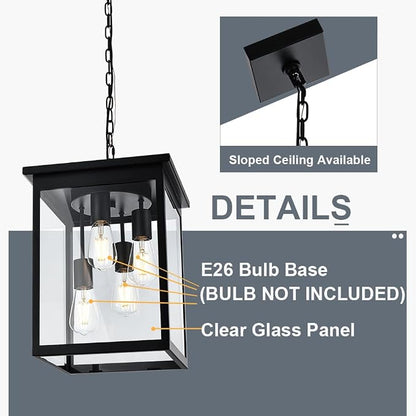 Clear Glass, Black