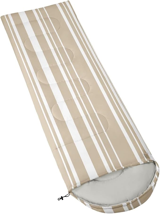 Khaki and White