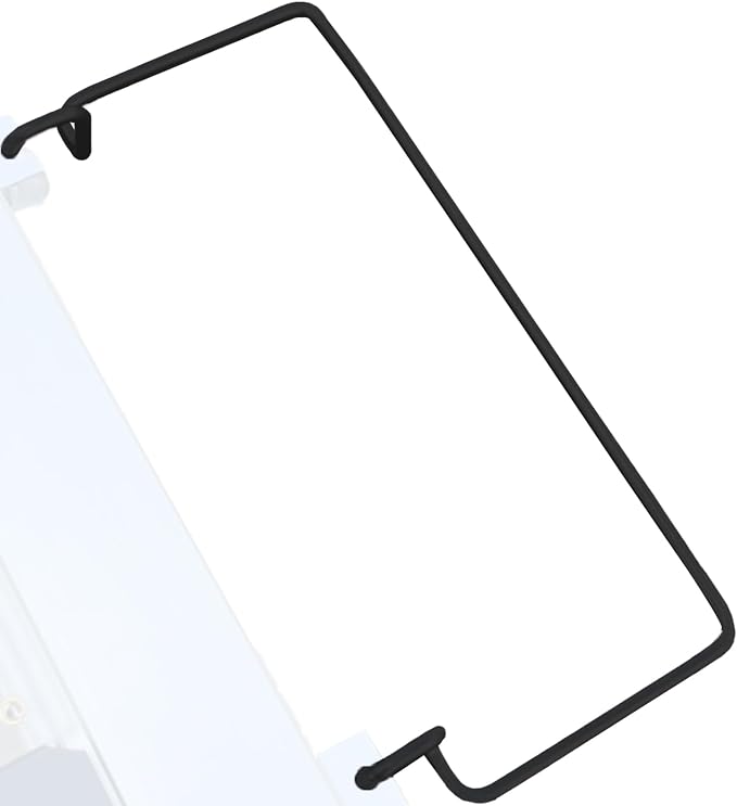 Black hanging rack