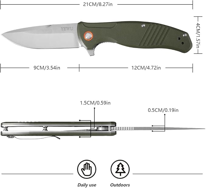 Green handle