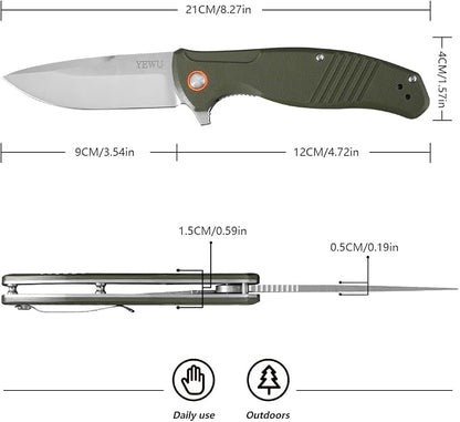 Green handle