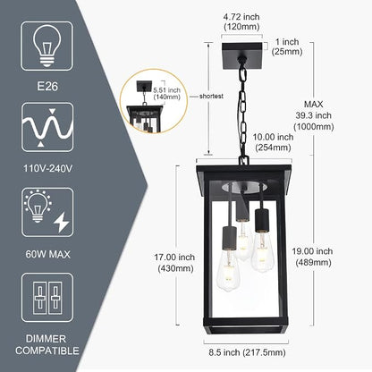 Clear Glass, Black
