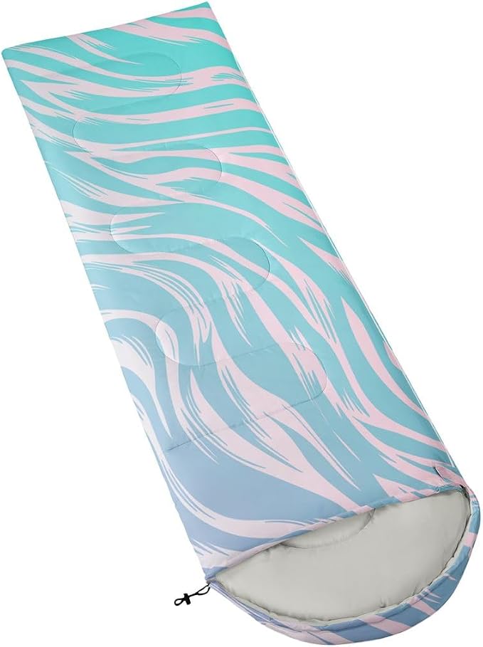 Light Blue Purple White