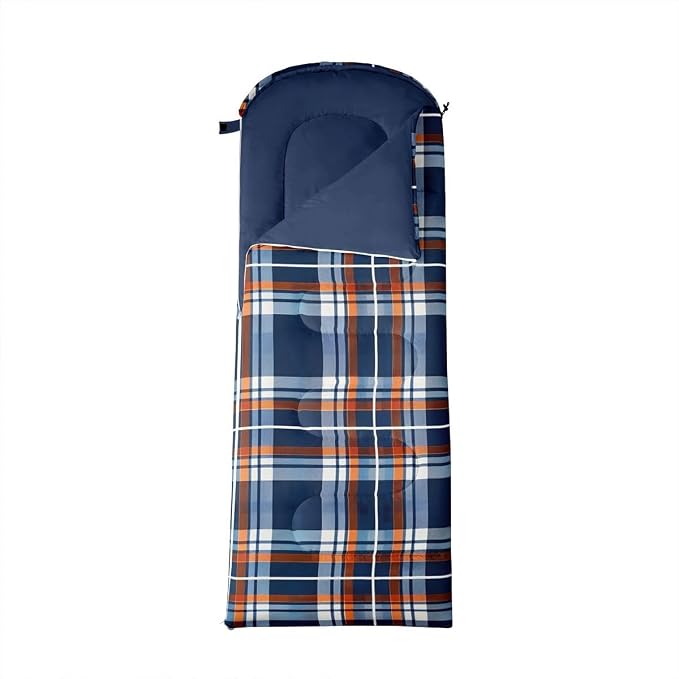 Navy Orange White
