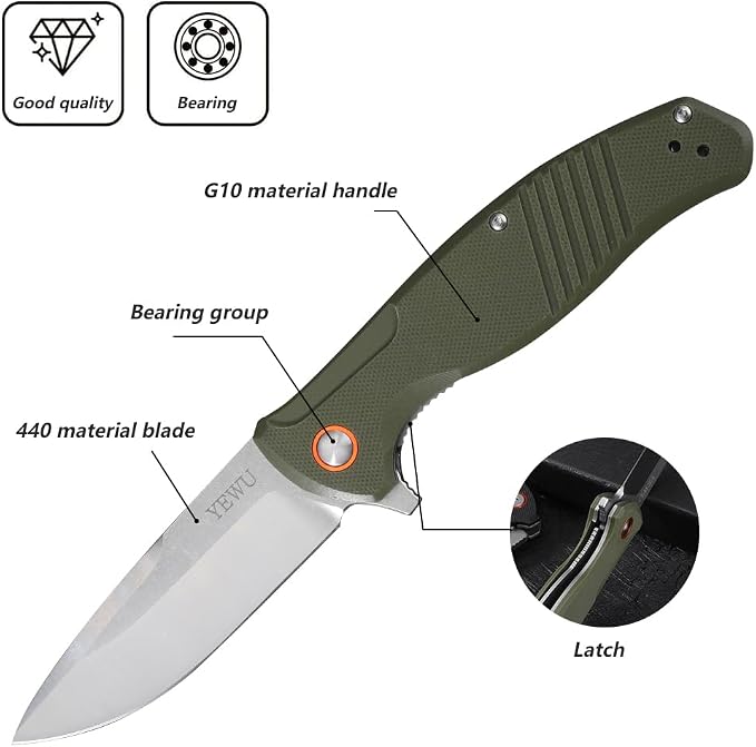 Green handle
