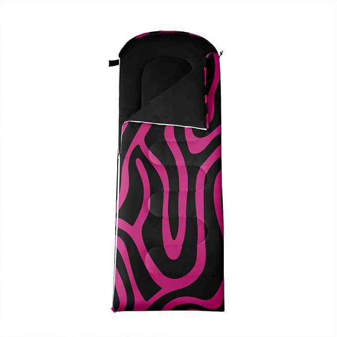 Deep Pink Black