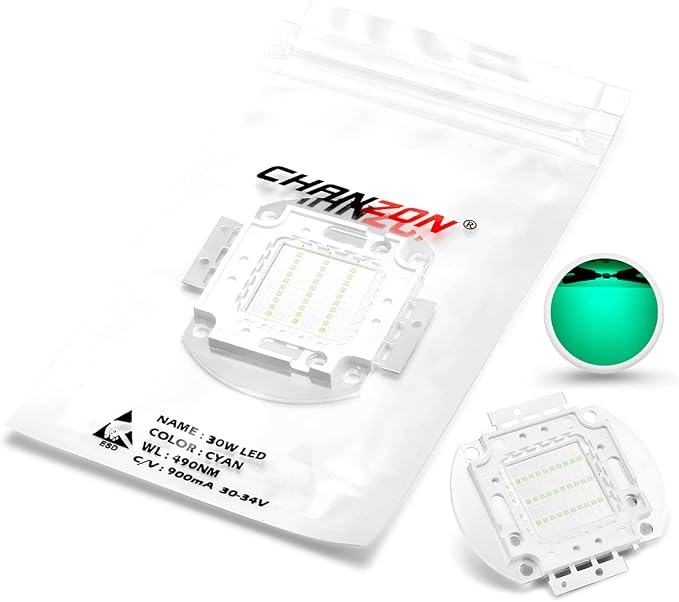 G) Cyan (490nm)
