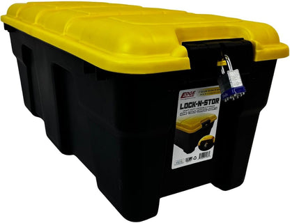 Black with Yellow Lid
