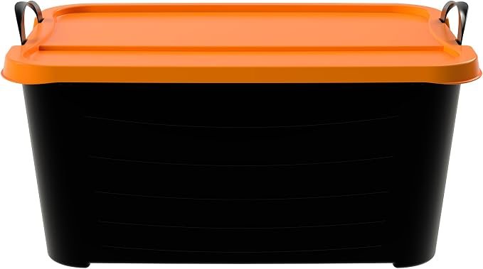 Black/Orange