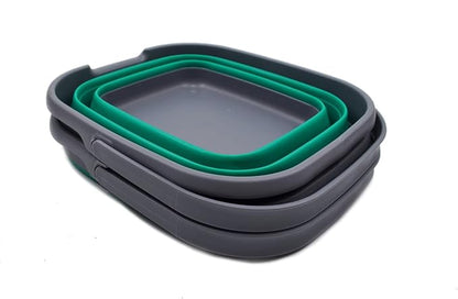Bluish-green + Black