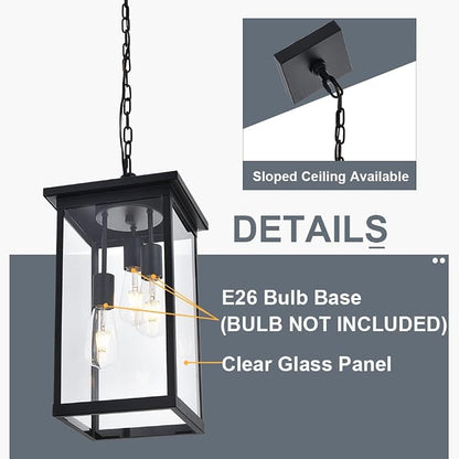 Clear Glass, Black