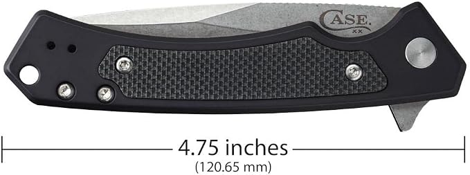 Black Anodized Aluminum, G10 Inlay