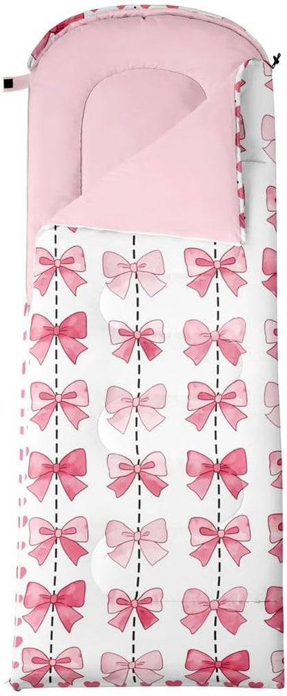 pale pink and white