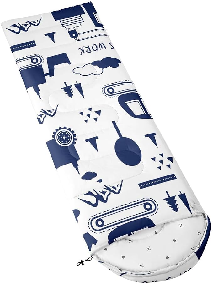 Blue White