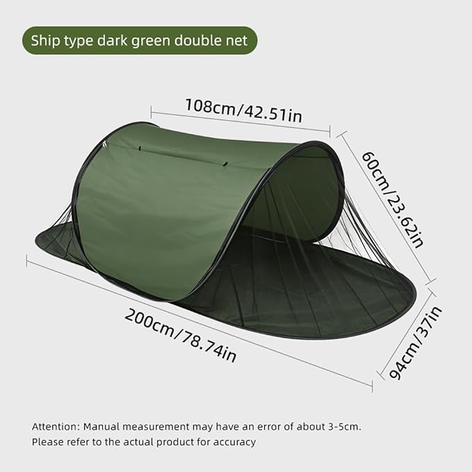Green Double Mesh