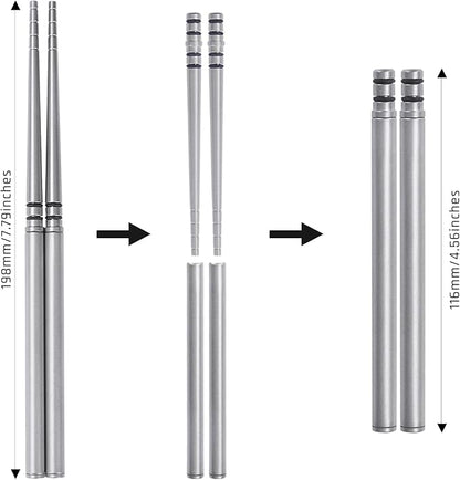 Collapsible chopsticks