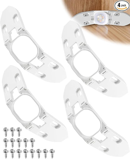 4Pcs White