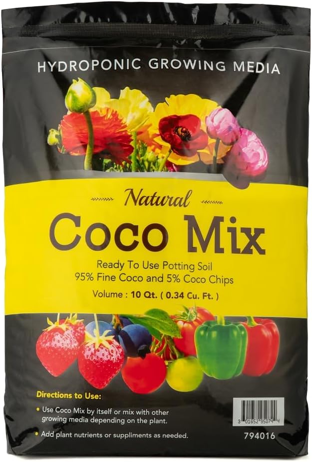 Coco Mix - 10 Qt (0.34 Cu. Ft.) - 2 Pack
