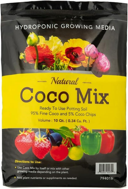 Coco Mix - 10 Qt (0.34 Cu. Ft.) - 4 Pack
