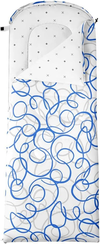 Blue White