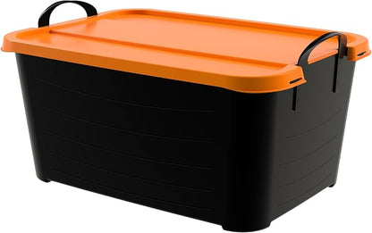 Black/Orange