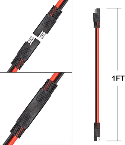 8 Pieces SAE Cable