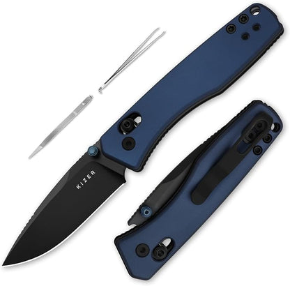 AEB-L Steel+Blue Aluminum Handle