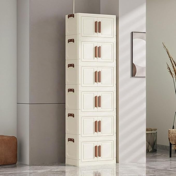 Double Door, 32cm Width, Milky White