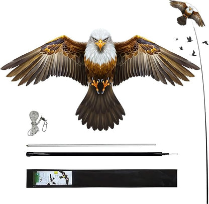 eagle kite with 4m pole