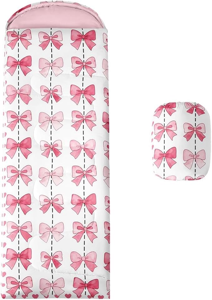 pale pink and white