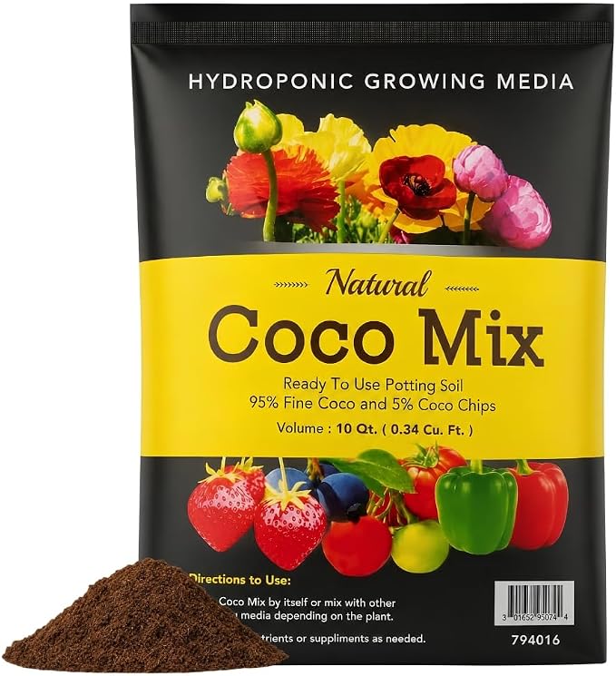 Coco Mix - 10 Qt (0.34 Cu. Ft.) - 1 Pack