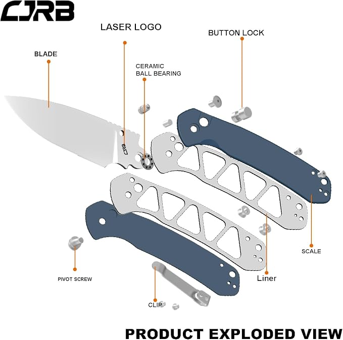 G10 Handle-Blue