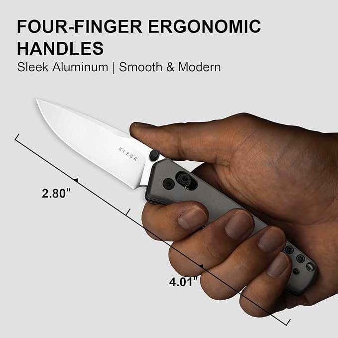 AEB-L Steel+Gray Aluminum Handle