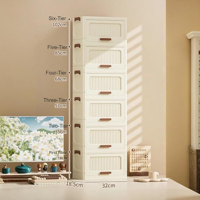 Flip Cover, 32cm Width, Milky White