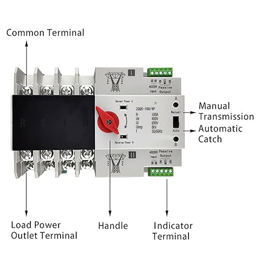 4P 100A 220V