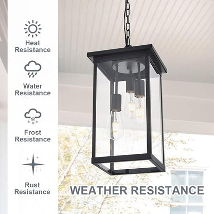 Clear Glass, Black
