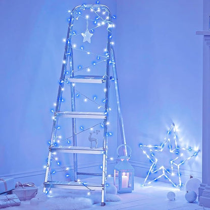 Blue and White