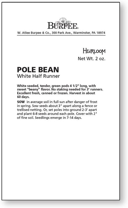White Half Runner