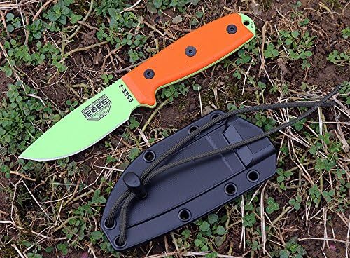 Venom Green Blade/Orange G10 Handle/Black Sheath
