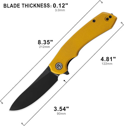 Yellow Black Stonewashed