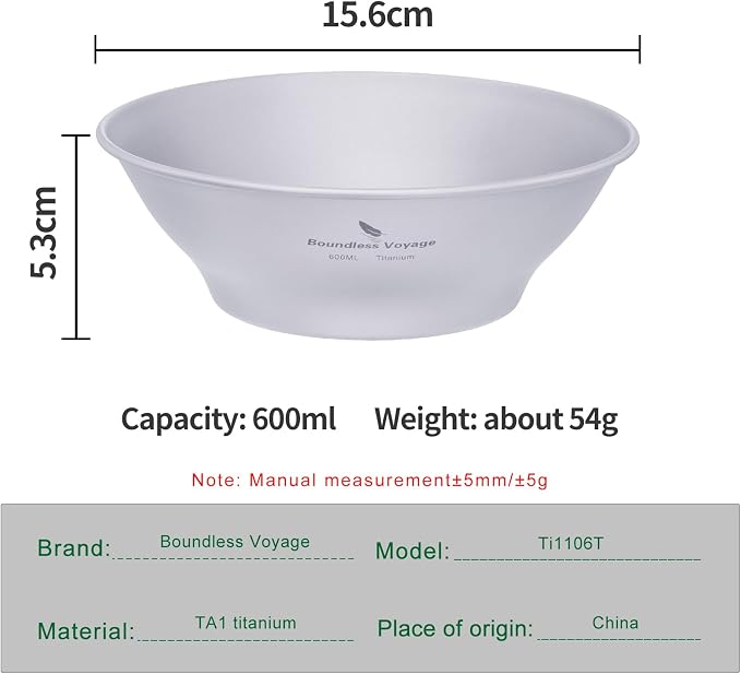 Ti1106T 600ml Bowl
