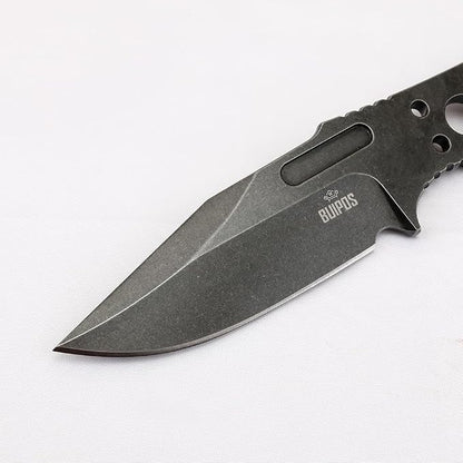 One-piece steel black