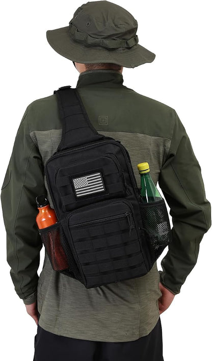 Black With Grey Patch