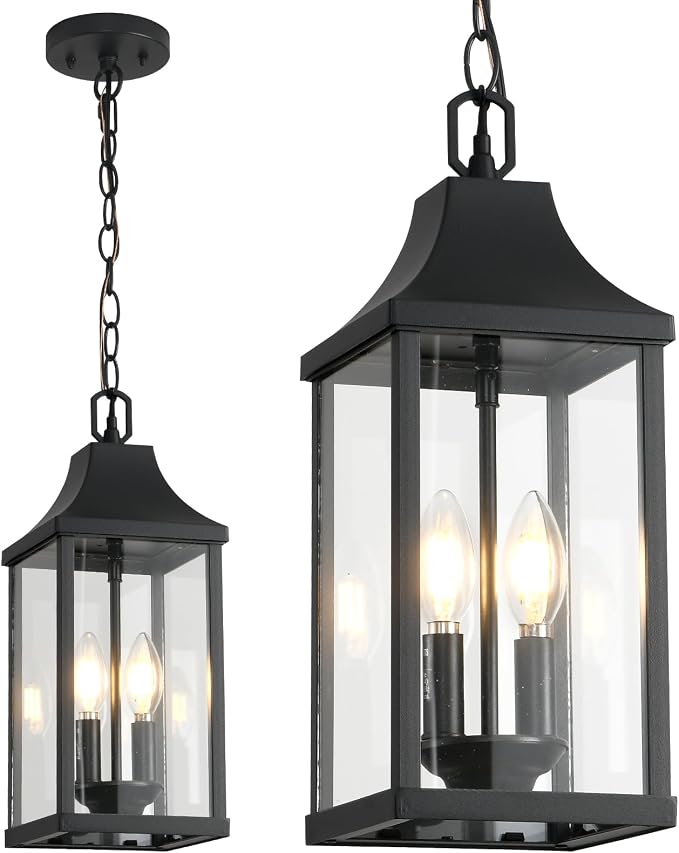 A551-Clear Glass & Black