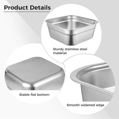 2PCS Kitchen Sink Dish Tub (12.9IN)